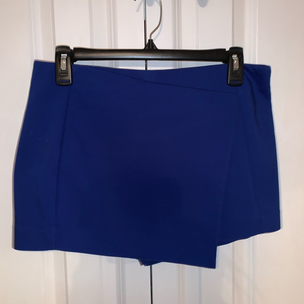 Express royal blue skort